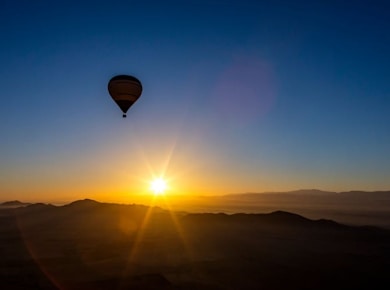 Marrakech hot air balloon ride
