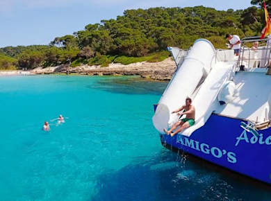 Amigos Bootsticket Galdana Shuttle Cala'n Bosch - Cala Galdana
