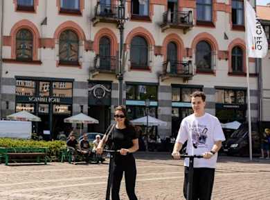 60-minütiger Elektroroller-Verleih in Krakau