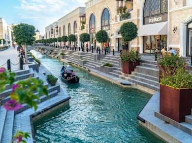 The Land of Legends Shopping Avenue evening shuttle