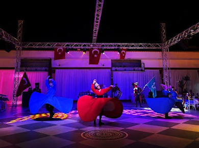 Turkish dance show with dinner