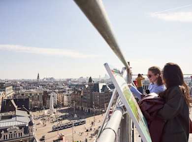 Tickets to the roof of De Nieuwe Kerk in Amsterdam