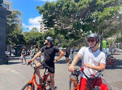 2.5-hour historical bike tour in Tenerife with e-bike option