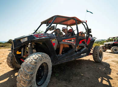 Ibiza buggy adventure tour with swim stop