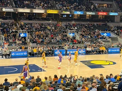 Indiana Pacers Basketball Game at Gainbridge Fieldhouse