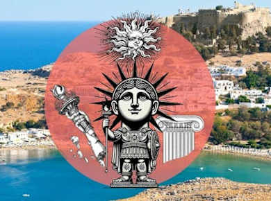 Digitale Schatzsuche durch Lindos zu griechischen Mythen