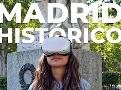 Historic Madrid guided walking tour with virtual reality