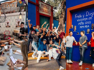 Tour durch Mexiko-Stadt mit Kochkurs und Besuch des Frida-Kahlo-Museums