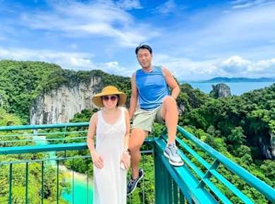 Krabi and Ao Nang island hopping tour by speedboat