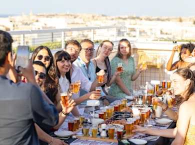 Beer and food tasting guided experience at Farsons Brewery