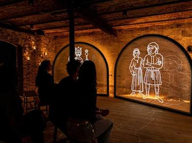 Unterirdische Entdeckungstour durch das Schloss Lofen