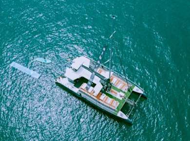 Ausflug mit dem Katamaran in der Bucht von Cádiz