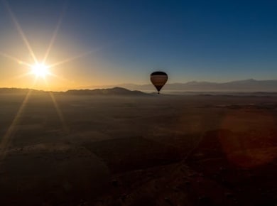 Türkischer Sonnenaufgang - Heißluftballonfahrt über Aspendos