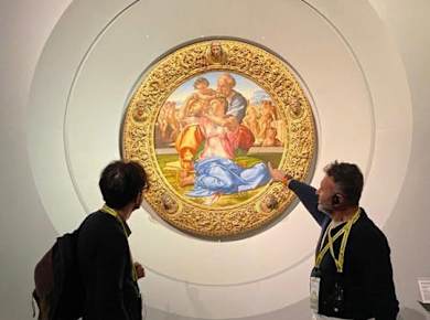 Audioguided tour at the Uffizi Gallery with live expert commentary