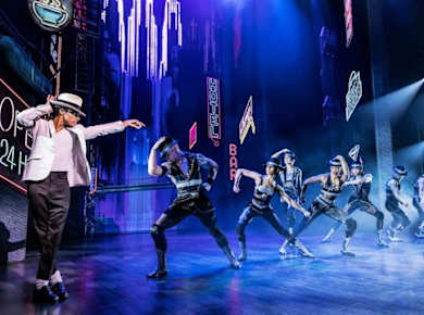 Admission ticket to MJ the Musical at Prince Edward Theatre