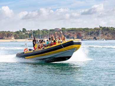 Tour durch den Fluss Arade und das Dorf Alvor in Portugal