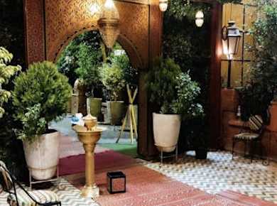 Marrakech Marokkanisches Restaurant mit traditioneller Musik