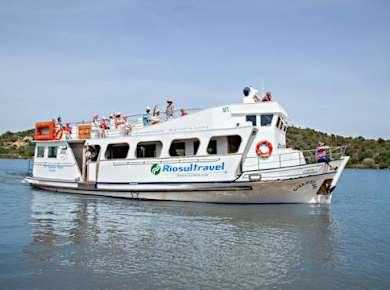 Bootsfahrt auf dem Fluss Guadiana mit Barbecue