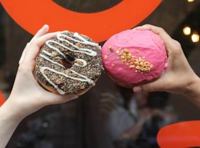 Edinburgh Doughnut-Tour mit lokaler Geschichte und Süßigkeitenverkostung