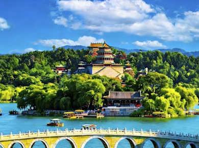 Eintrittskarte für den Pekinger Sommerpalast