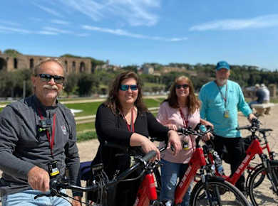 Rom Stadtrundfahrt mit dem Elektrofahrrad
