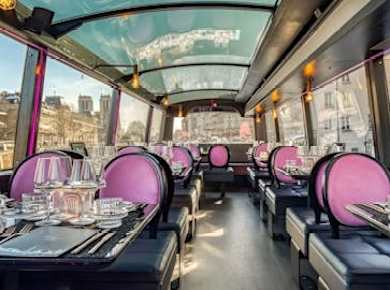 Paris-Panoramabustour mit Mittagessen an Bord ab Champs-Elysées