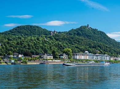 Cruise from Bonn Harbour to Königswinter with German live guide