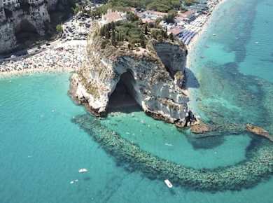 Bootsfahrt nach Capo Vaticano von Tropea aus