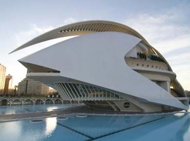 Eintrittskarte für das Opernhaus Palau de Les Arts und Audioführung