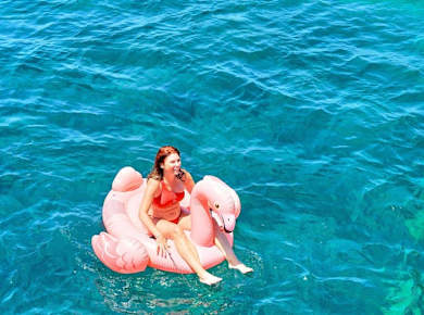 Rhodes luxury catamaran cruise with swim stops