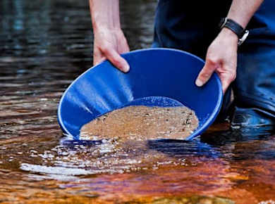 Abenteuer Goldwaschen in Nürnberg