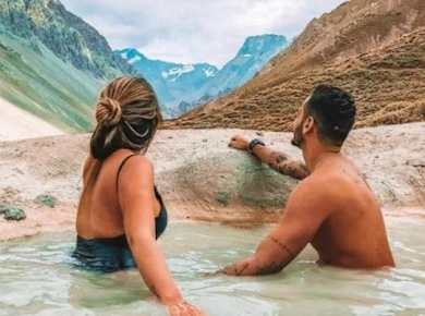 Cajón del Maipo tour with thermal springs and San José de Maipo