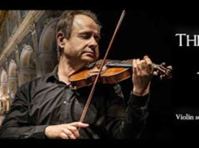 Elvin Dhimitri bei der Aufführung der Vier Jahreszeiten von Vivaldi in Neapel