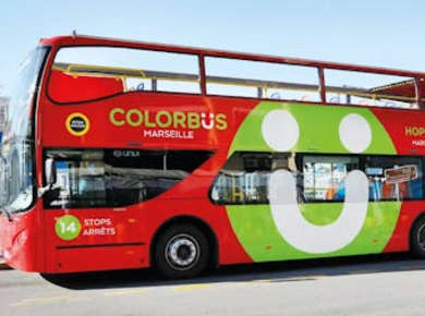 Marseille Hop-on-Hop-off-Stadtrundfahrt mit dem Bus