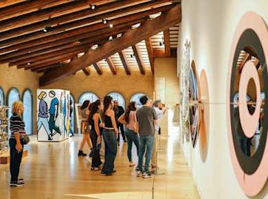 Führung durch das Kunstzentrum Hortensia Herrero