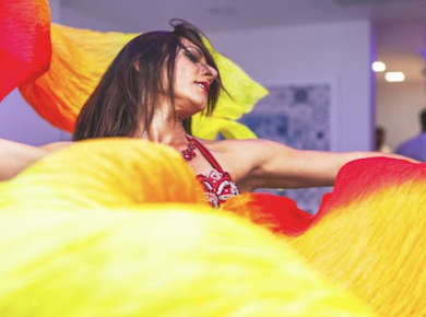 Arabische Nachttanzshow mit Tapas und Wein an der Algarve