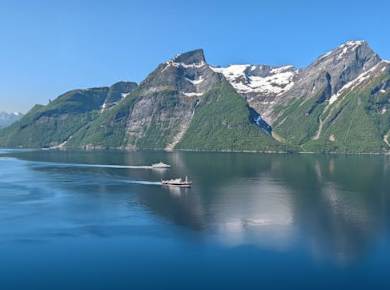 Ålesund Hjørundfjord geführte Fjordkreuzfahrt ab Ålesund