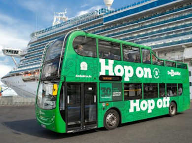Landausflug auf einem Kreuzfahrtschiff in Dublin mit Hop-on-Hop-off und Transfer