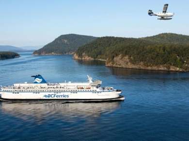 Rundreise von Vancouver nach Victoria mit Wasserflugzeug, Fähre und Bus