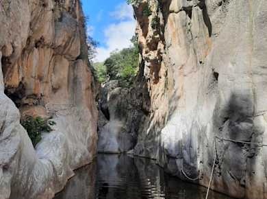 E-bike and dinghy adventure around Castelbuono and Tiberio Gorges