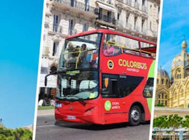 Marseille Hop-on-Hop-off-Stadtrundfahrt mit dem Bus