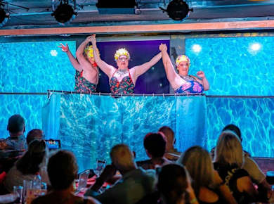 Gran Canaria comedy drag show with dinner and transfer