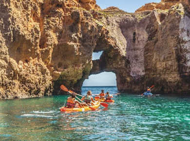 Ponta da Piedade kayak tour from Lagos