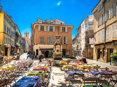 Spaziergang durch Aix-en-Provence auf den Spuren von Paul Cézanne