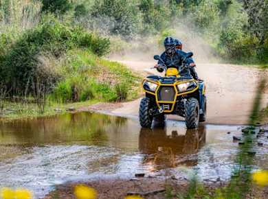 Ganztägige Quad-Tour mit traditionellem portugiesischem Mittagessen und Verkostungen