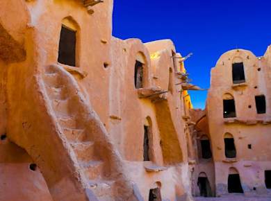 Tunisian Sahara villages and oasis overnight tour