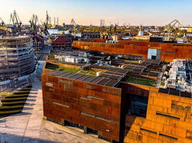 Polnische Führung durch das Europäische Solidaritätszentrum