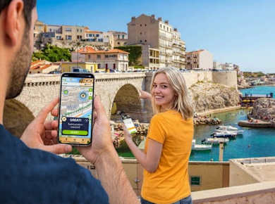 Selbstgeführte digitale Schnitzeljagd in Marseille Vieux-Port