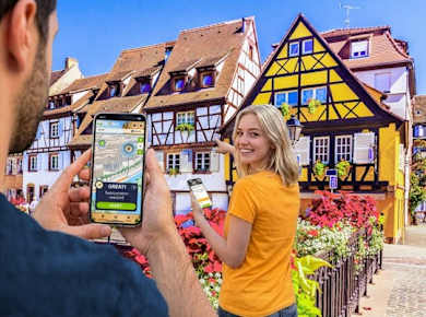 Selbstgeführte digitale Schnitzeljagd in Colmar