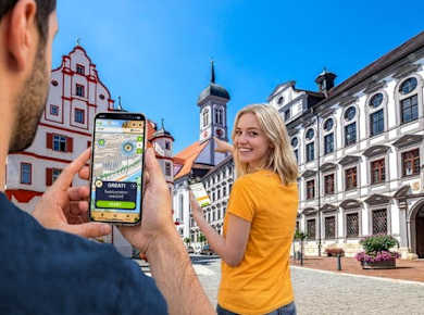 Selbstgeführte digitale Schnitzeljagd in Dillingen an der Donau